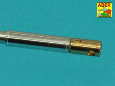 90 mm M-36 tank barrel  cyrindrical Muzzle Brake with mantlet cover for U.S. M47 Patton - 10