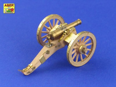 72 M-01 - Napoleonic war period - British 6-pounder gun 1:72 - 6