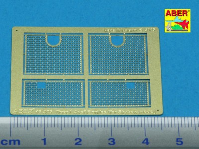 Siatki nadsilnikowe do niemieckiego czołgu Tiger I - 2