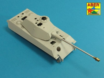 Lufa 8,8cm Kw.K 43/3 L/71 (jednoczęściowa) do czołgu Tiger II  z wieżą Porsche -wczesny - 4