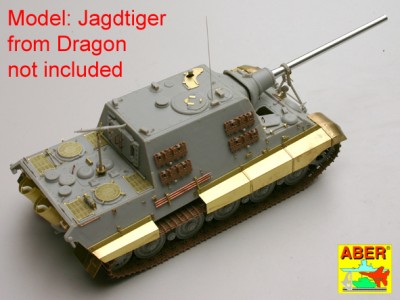Front and back fenders for Tiger II and Jagdtiger - 4