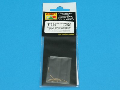 Set of 12 pcs 76,2 mm (3in/50) barrels for US Navy ships - 3