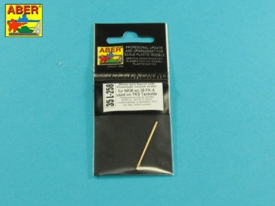 20mm gun barrel with prototype muzzle brake for nkm wz.38 FK-A used on TKS Tankette - 9