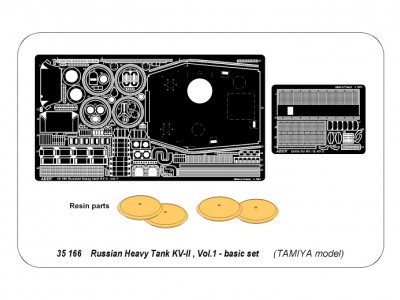 Russian Heavy Tank KV-II - vol.1 - basic set