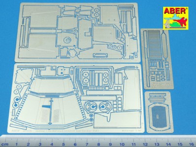 German 3 ton Half-track Sd.Kfz.11 - late version - vol.2 - additional set - fenders and engine overlay - 2