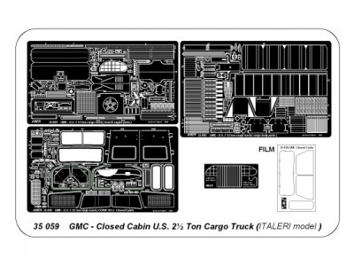 GMC 2½ ton U.S. cargo truck - otwarta cabin - 4