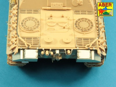 Grilles for Jagdpanther Ausf.G1 early (Meng) - 6