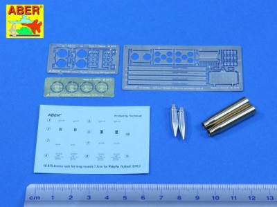 Pz.Kpfw. IV, Ausf.H/J (Sd.Kfz. 161/2) - cz.16A - zestaw dodatkowy - Zasobniki na długą amunicję typ A - 2