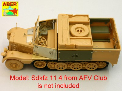 German Nebelkraftwagen Sd.Kfz. 11/4 - vol. 2 - additional set - ammo boxes - 4