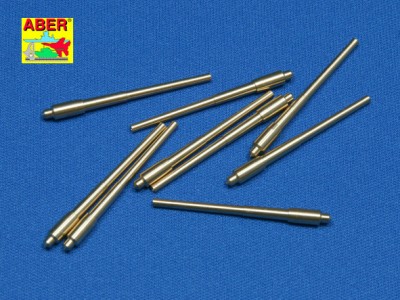 Set of 9pcs 406mm short barrels for US ships for turrets with antiblast covers: North Carolina, Washington - 1