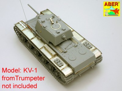 35 190 - Soviet Heavy Tank KV-1 (Trumpeter model) - 4