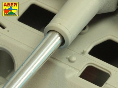 Lufa 8,8cm Kw.K 43/3 L/71 (jednoczęściowa) do czołgu Tiger II  z wieżą Porsche -wczesny - 7