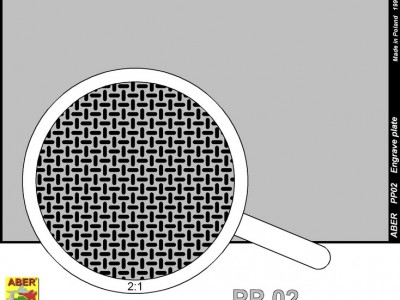 Płyta ryflowana (88 x 57mm) - wzór 02 - 5