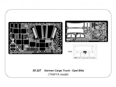 German Cargo Truck - Opel Blitz