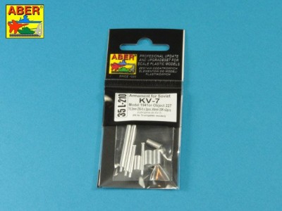 Uzbrojenie do rosyjskiego KV-7 76mm x 2 szt.; 45mm x 2 szt. - 13