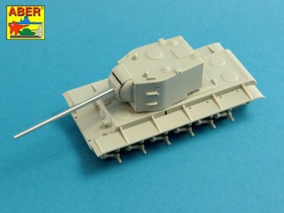 Russian 107  mm ZIS-6 tank barrel for KV-2 - 5