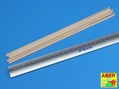 Pręty drewniane Ø2,00 mm dugości 245 mm x 10 szt. - 2