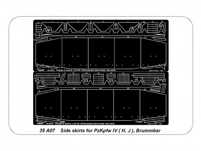 Osłony boczne do PzKpfw IV (H.J), Brummbar - 4