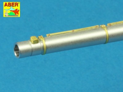 Armament for Russian Main Battle Tank T-14 ARMATA barrel for 125 mm 2A82-1M cannon  barrel for 12,7 mm Kord AA MG - 11