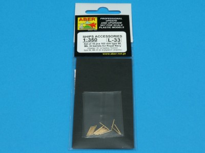 Set of 16 pcs 102 mm type BL Mk.IX barrels for Royal Navy - 5