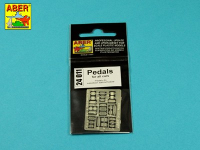 Pedals for cars. - 4