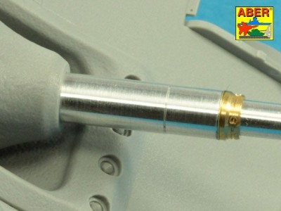 German 8,8cm Two part Pak 43/3 L/71 barrel for Jagdpanther Ausf G1 late  G2 (Takom) - 13