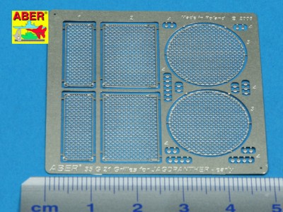 Grilles for german tank destroyer Jagdpanther Ausf.G1 early - 2