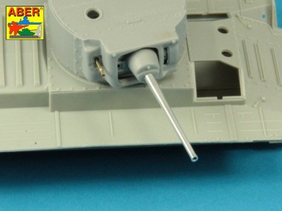 Wczesna lufa do czołgu Valentine Mk.II to VII lubMatilda Mk.III/IV + lufa do km Besa  - 9