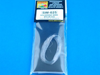 Drut cynowy do lutowania 0.25mm - 1