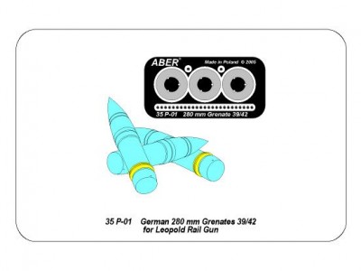 Niemieckie granaty 280 mm do działa kolejowego - Leopold - 5