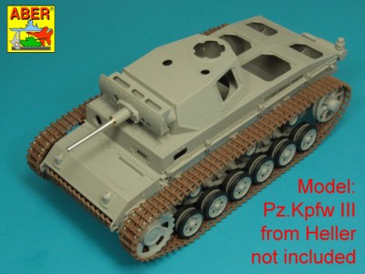 Lufa 50mm KwK 38L/42 do czołgu Panzer III G,H,J wczesny - 6