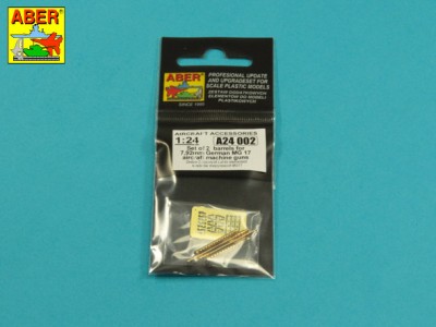 Zestaw 2 toczonych Luf do niemieckich karabinów maszynowych MG17 - 3