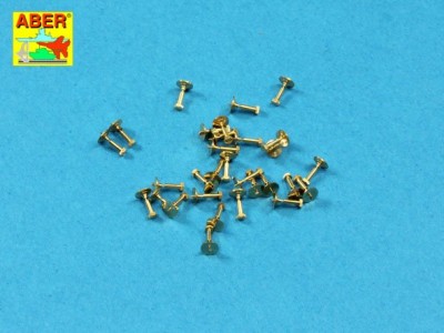 Turned Hexagonal bolts (1,34x2,60mm) x 30 pcs. - 1
