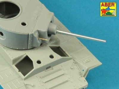 Wczesna lufa do czołgu Valentine Mk.II to VII lubMatilda Mk.III/IV + lufa do km Besa  - 10