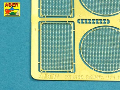 Grilles for PzKpfw V Ausf.D Panther (Sd.Kfz.181) - 3