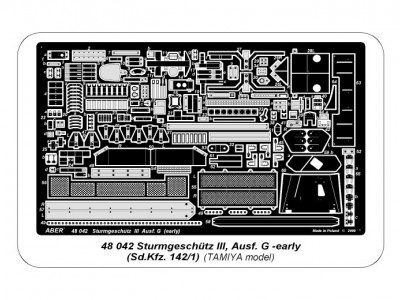 Niemieckie działo przeciw-pancerne Sturmgeschütz III, Ausf.G - wersja wczesna - 25