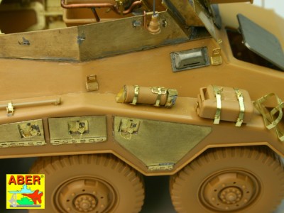 Side bin doors and additional parts for Sd.Kfz. 234 - 7