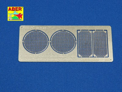 Siatki do niemieckiego działa samobieznego Geschützwagen ''Tiger'' für 17cm Kanone 72 - 1