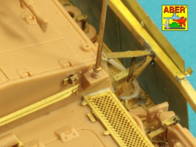 Osłony boczne do niemieckiego działa przeciw-pancernego Sturmgeschütz III, Ausf.G - wersja wczesna - 8