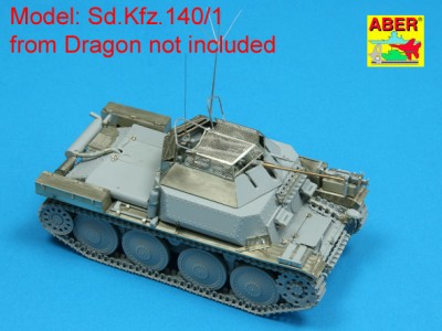 Aufklarungpanzer 38(t) Sd.Kfz.140/1 - 4