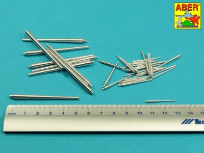 Main Armament for German battleship Scharnhorst: 280mm x 9; 150mm x 12; 105mm x 14 - 2