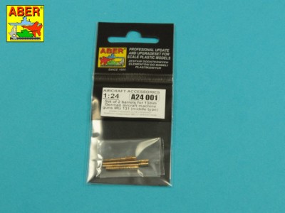 Zestaw 2 toczonych Luf do niemieckich karabinów maszynowych MG131 - 3