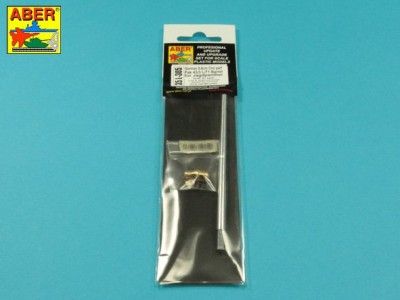 German 8,8cm One part Pak 43/3 L/71 barrel for Jagdpanther Ausf G1 early (Takom) - 11