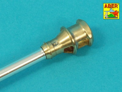 Późny hamulec wylotowy używany do następujących luf w: -PzKpfw. IV, Ausf. H: -StuG. III, Ausf.G-Late; PaK 40 Middle - 8