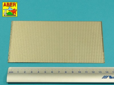 Engrave plate (140 x 77 mm) - modern type  5x5 strips, 1:24/25 scale - 2