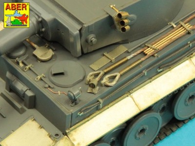 Niemiecki czołg ciężki Pz. Kpfw. VI, Tiger I, Ausf. E (Sd.Kfz.181) - wersja wczesna - 10