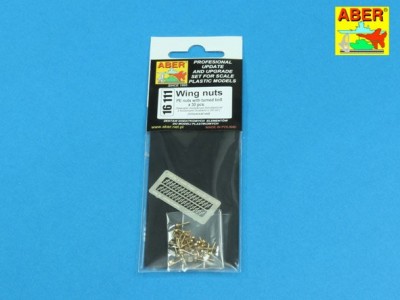 Wing nuts PE nuts with turned bolt x 30 pcs. - 8