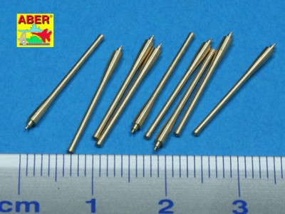 Set of 9 pcs  152mm barrels for ships Richeulieu, Jean Bart, La Galissonniere clas crusier - 2