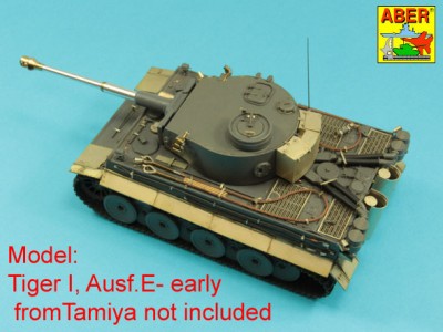 Niemiecki czołg ciężki Pz. Kpfw. VI, Tiger I, Ausf. E (Sd.Kfz.181) - wersja wczesna - 7
