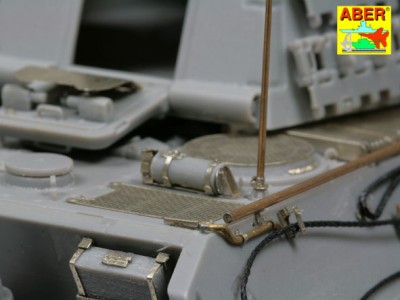 Grilles for german tank Sd.Kfz.182 King Tiger (Henshel Turret) - 8